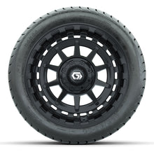 GTW Barricade Black 14 in Wheels with 225/30-14 Mamba Street Tires – Full Set