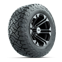 GTW Specter Black/Machined 12 in Wheels with 23x10.00-R12 Maverick All-Terrain Tires – Full Set