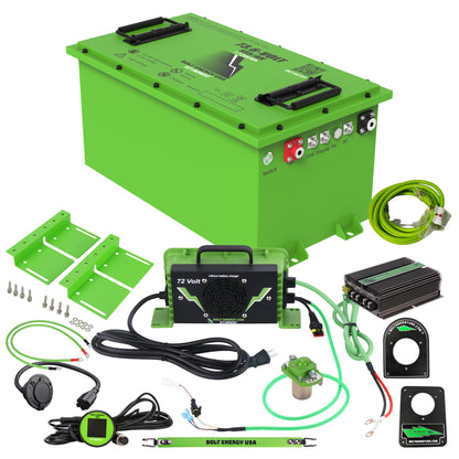 Bolt Energy Navitas 4 Seater Frame 74V 105AH Professional Battery Kit