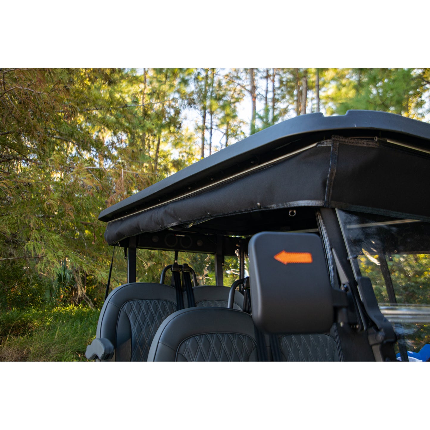 RedDot Denago Rover XL 4 Passenger Linen 3-Sided Track Style Enclosure & Valance