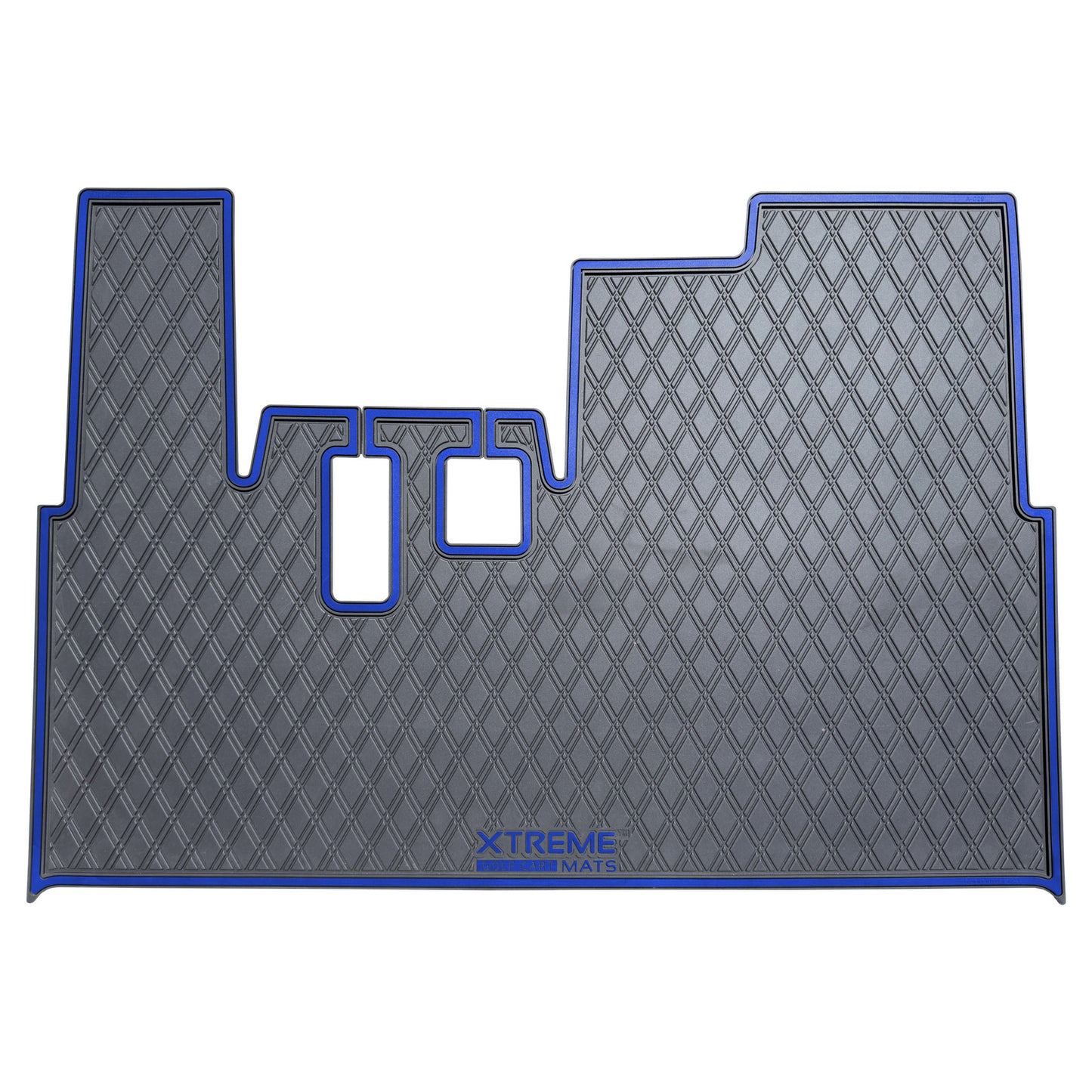 Xtreme Floor Mats for Yamaha G19-G22 - Black/Blue