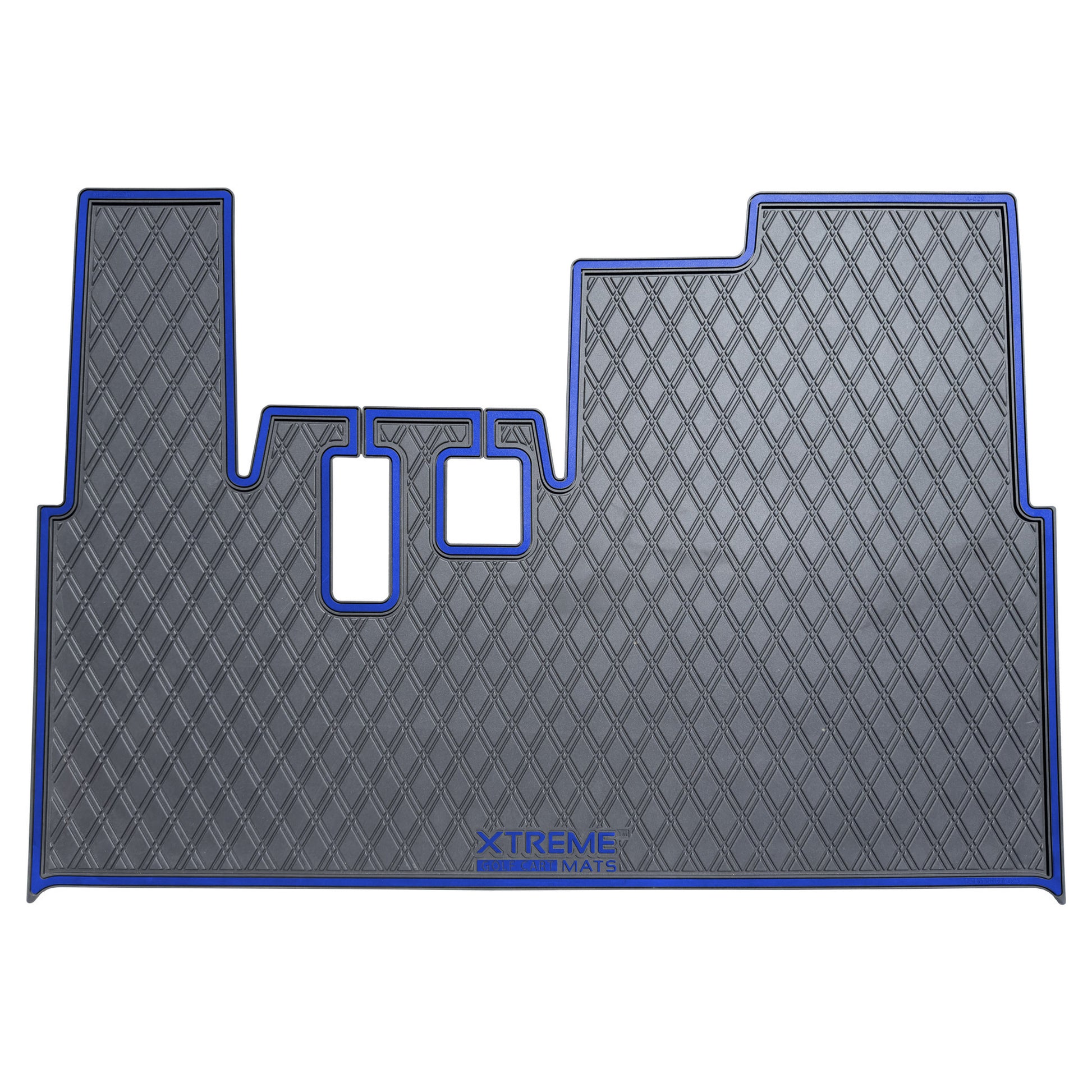 Xtreme Floor Mats for Yamaha G19-G22 - Black/Blue