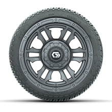 GTW® Shogun Gunmetal 12 in Wheels with 205/30-12 Fusion Street Tires – Full Set