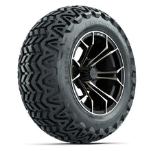 GTW Spyder Matte Black/Bronze 14 in Wheels with 23X10-14 Predator All-Terrain Tires – Full Set