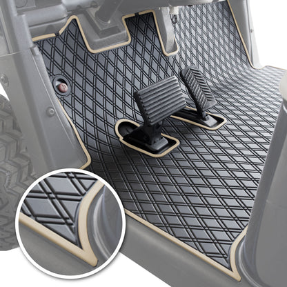 Xtreme Floor Mats for EZGO RXV 2008-2022 - Black/White