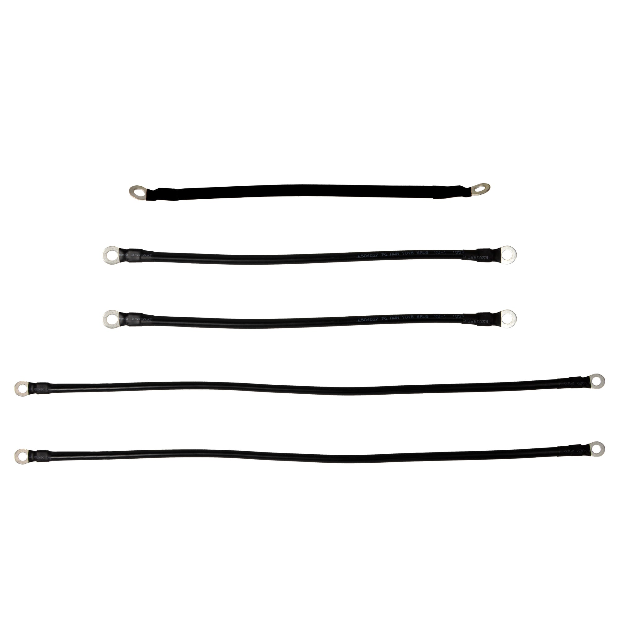 Club Car Precedent with 8V Batteries 6-Gauge Battery Cable Set (Years 2008.5-Up)