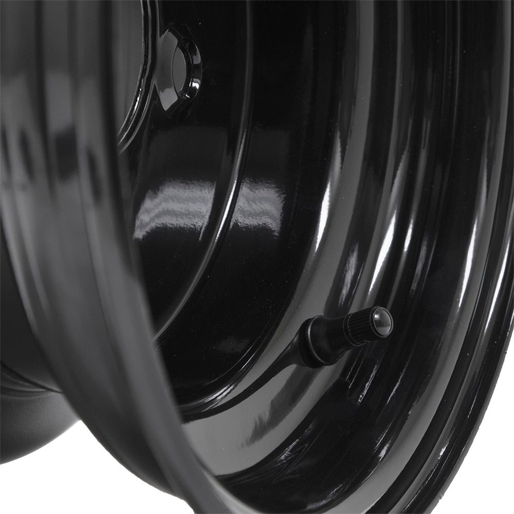 10'' Black Steel Wheel (Centered)