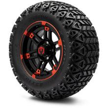 MODZ® 12" Aftershock Red and Black Wheels & Off-Road Tires Combo