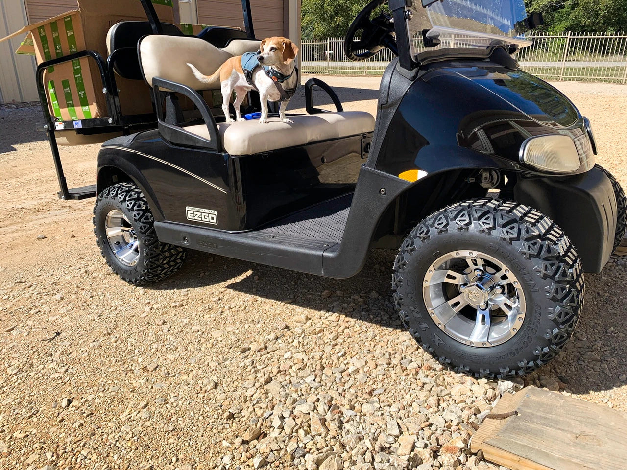 MODZ® 14" Ambush Gunmetal Wheels & Off-Road Tires Combo