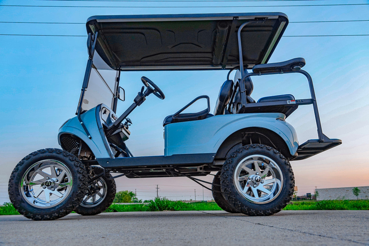 MODZ® 14" Fury Chrome Wheels & Off-Road Tires Combo