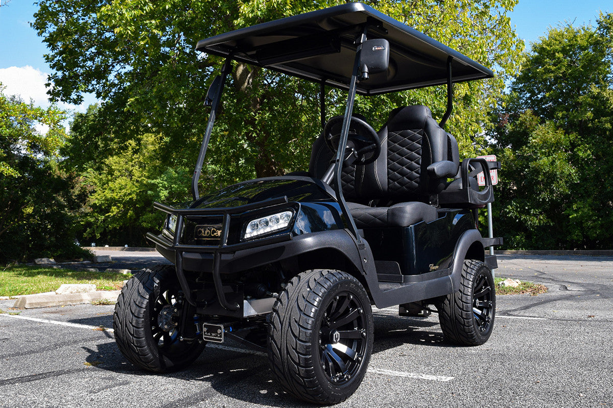 MODZ® 14" Bomber Matte Black Wheels & Street Tires Combo