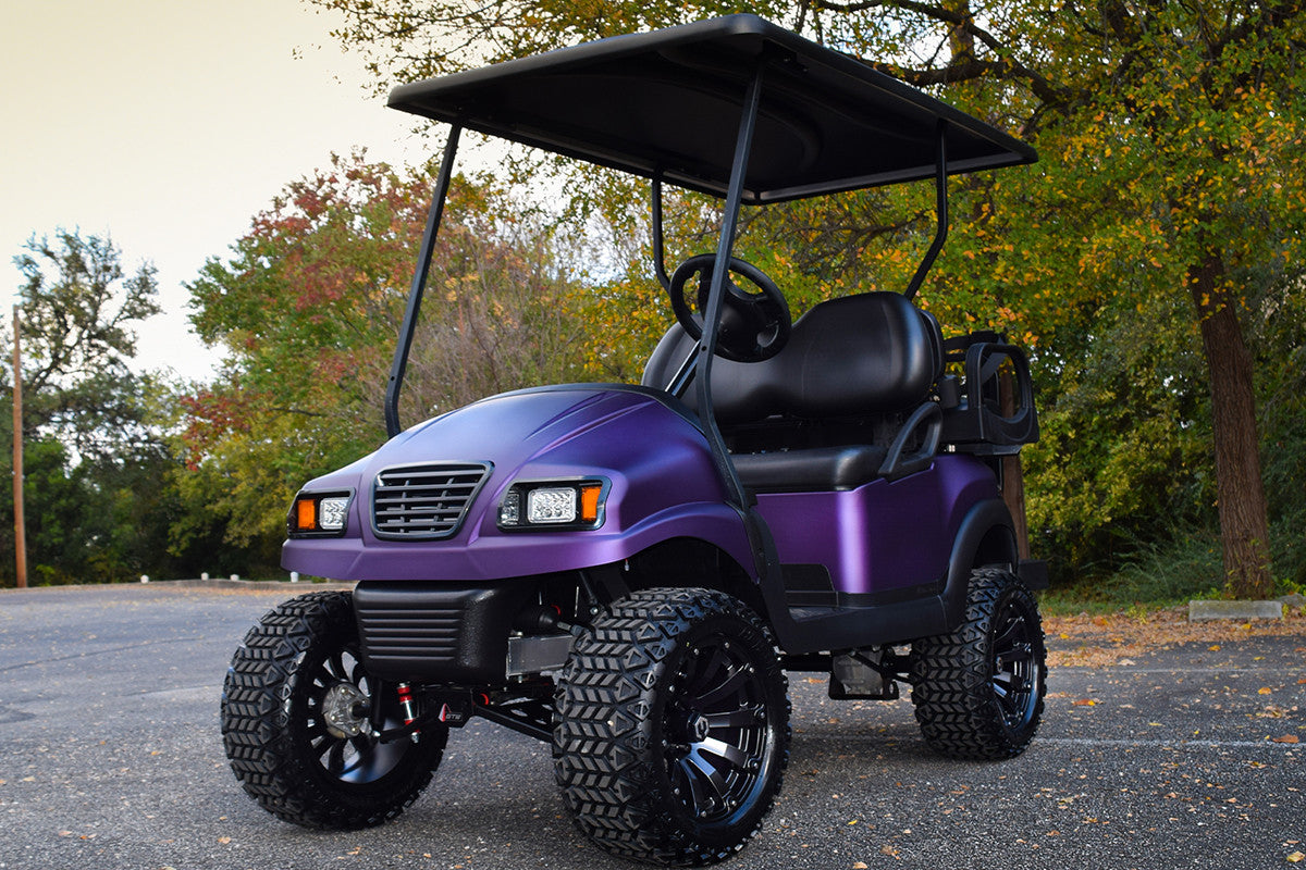 MODZ® Bomber Matte Black 14" Golf Cart Wheel