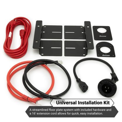 MODZ® Universal 48 Volt (51.2v) 175Ah Blade Lithium Golf Cart Battery Bundle with Built-In Heater