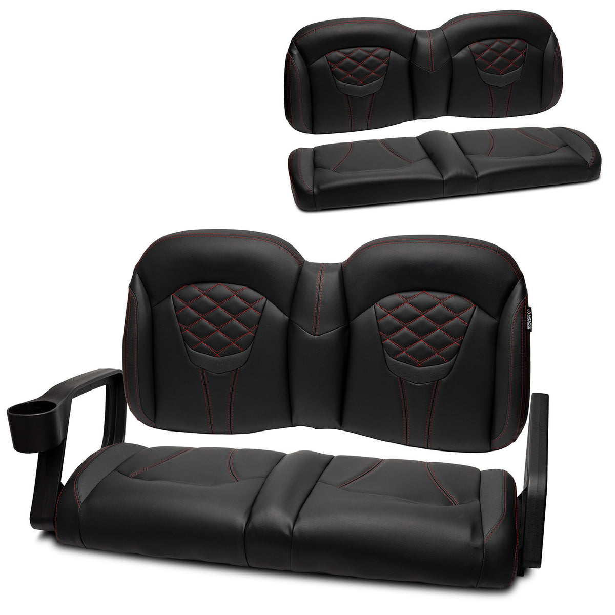 MODZ® Teko Turbo Seat Cover Sets - Brown & Rust