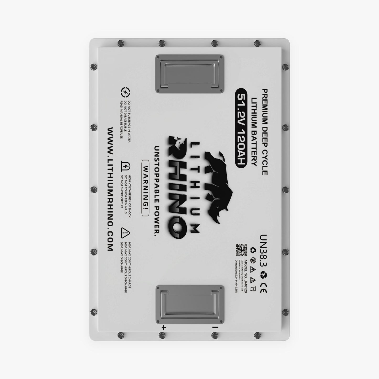 48V 120Ah Lithium Rhino Conversion Kit - Self Heated